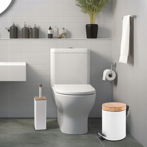 Mülleimer und Toilettenbürste Yoka Home 