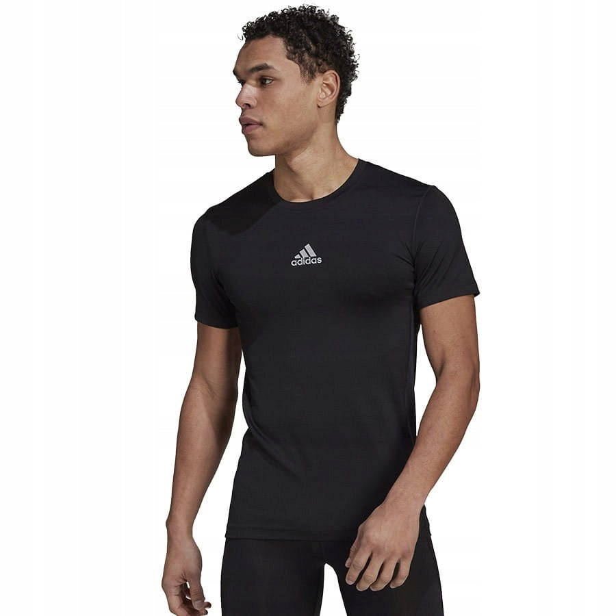 Herren-T-Shirt Adidas, schwarz 