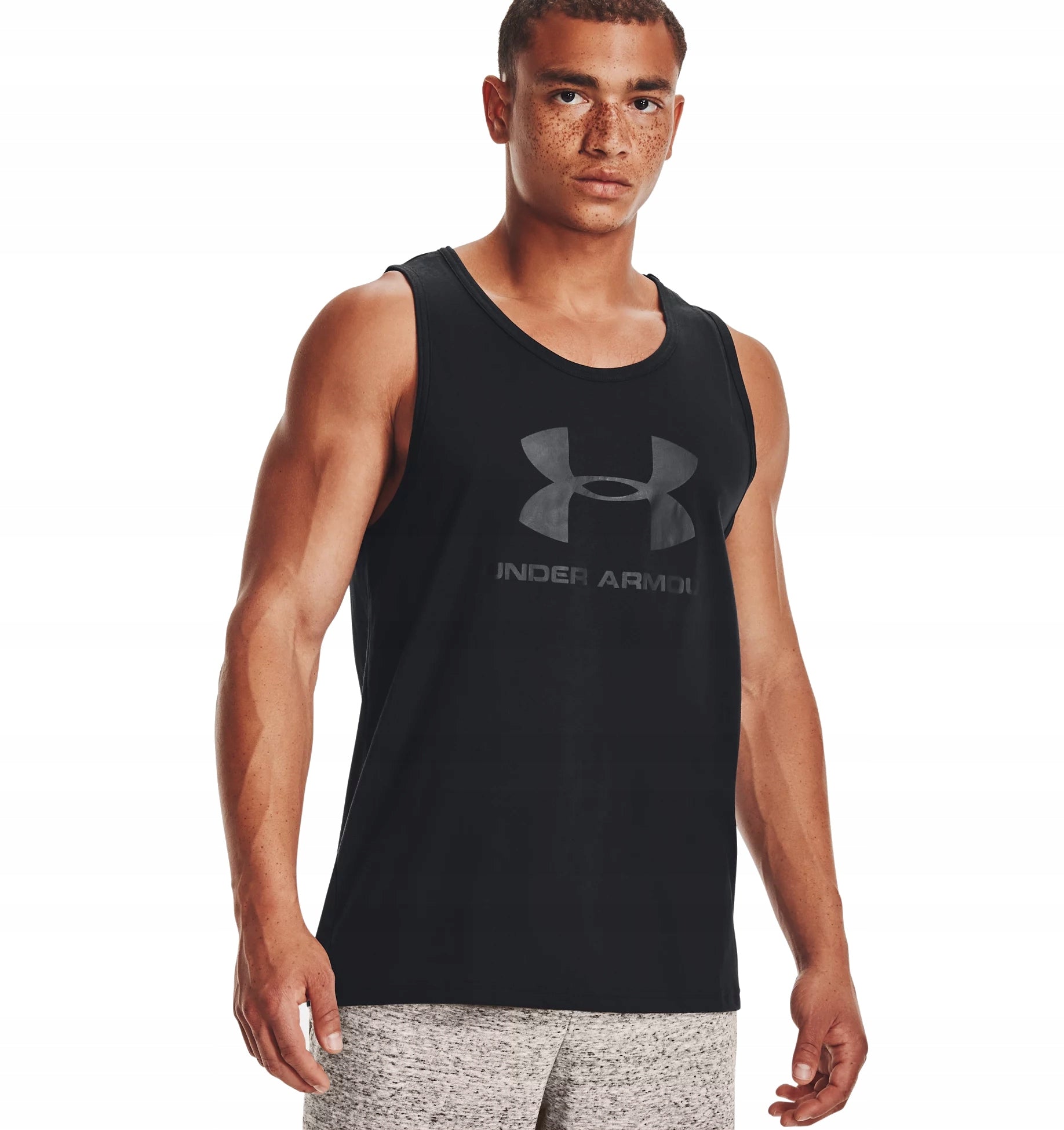 Sportiniai marškinėliai vyrams Under Armour Sportstyle Logo Tank M 1329589 001, 48552