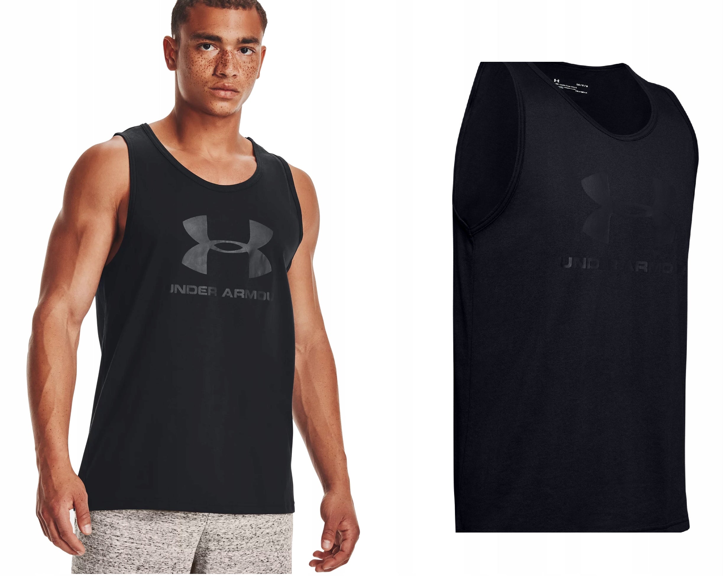 Sportiniai marškinėliai vyrams Under Armour Sportstyle Logo Tank M 1329589 001, 48552
