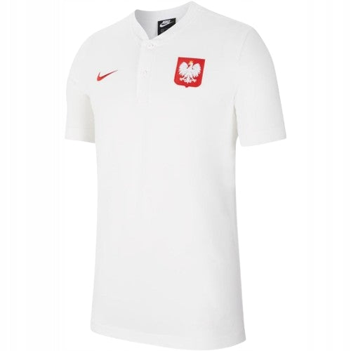 Nike Herren T-Shirt Polo 102, Weiß 