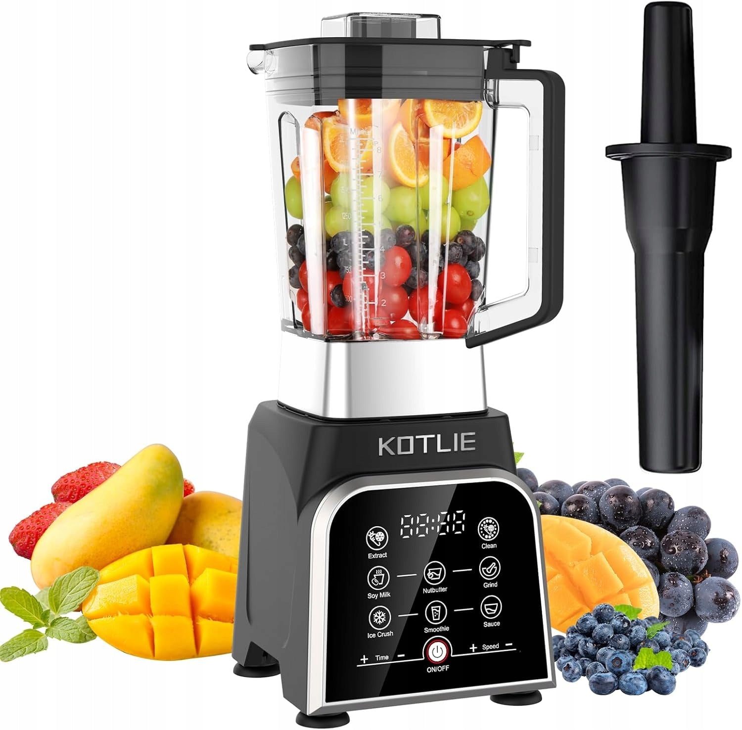 KOTLIE BS-0212 Smoothie Maker Mixer Cup Blender 8 programs