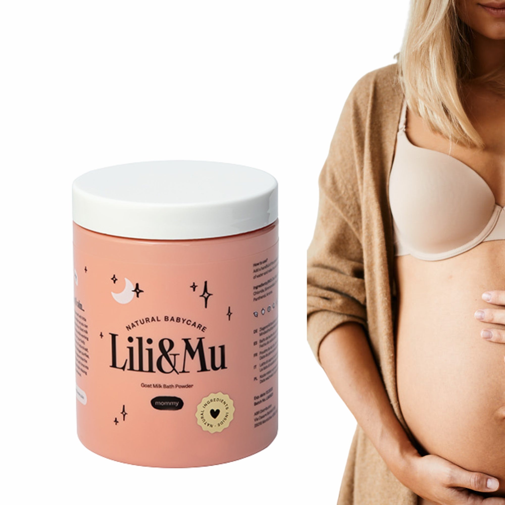 Ziegenmilch-Badepulver Lili und Mu Oath Milchbadepulver, 300 ml 