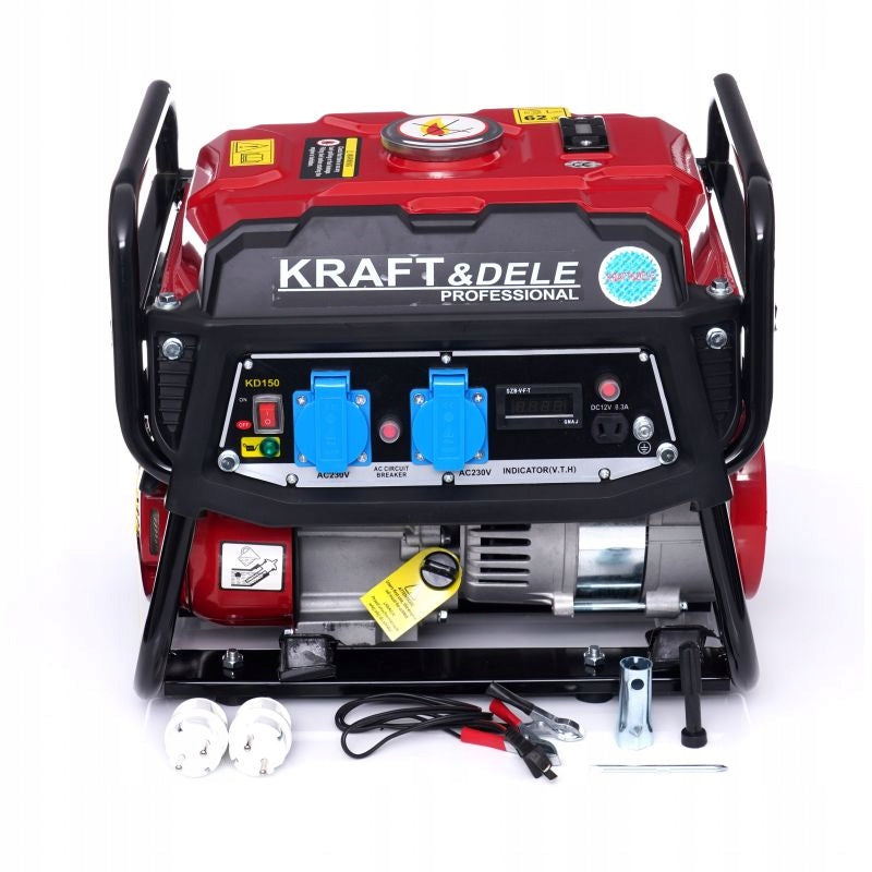 KRAFT&DELE GENERATOR SET 12V 230V 1500W 3KM KD150 Brand Kraft&Dele