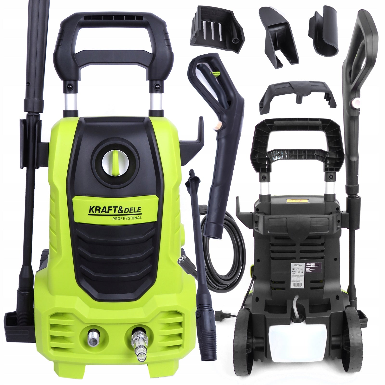 KRAFT&DELE HIGH PRESSURE WASHER 240 BAR 2100 W KD422