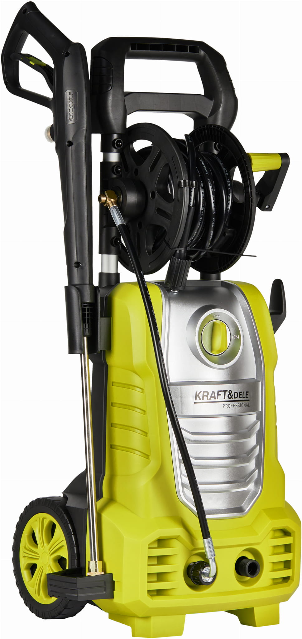 KRAFT&DELE KD423 HIGH PRESSURE WASHER WITH SUCTION PUMP 280BAR 3000W Pump type other