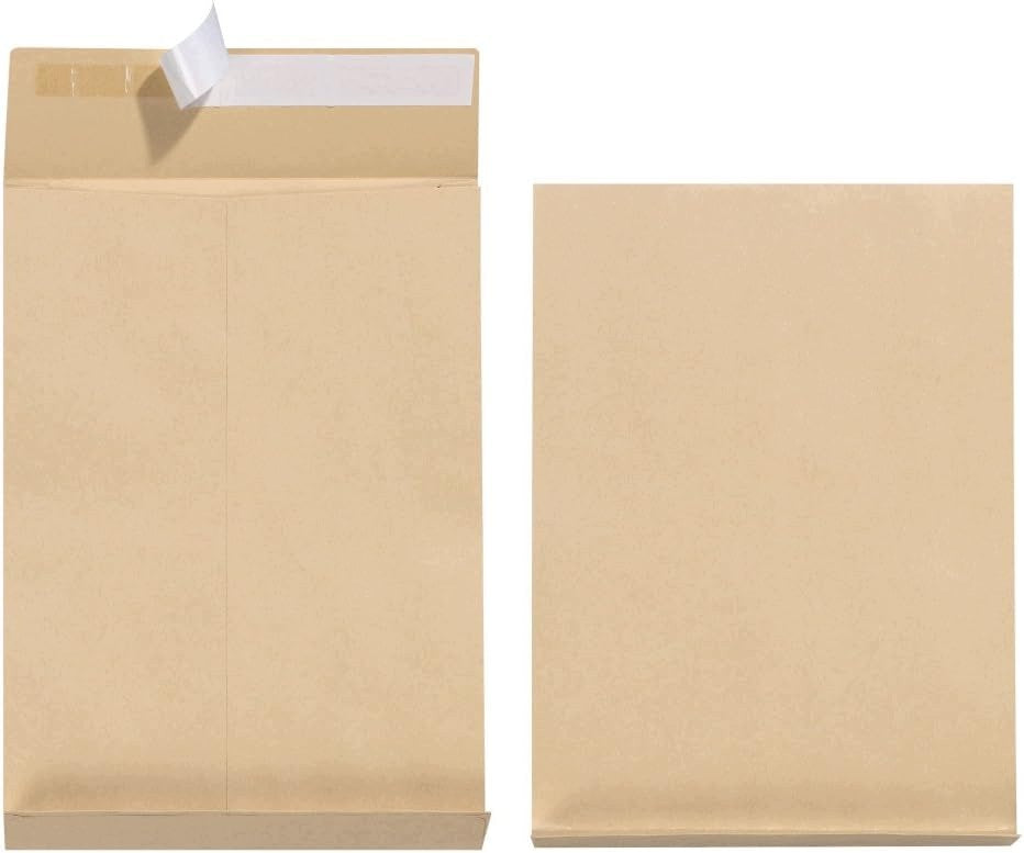 KRAFT ENVELOPES WITH SELF-ADHESIVE TAB 25X35 CM 25 PIECES