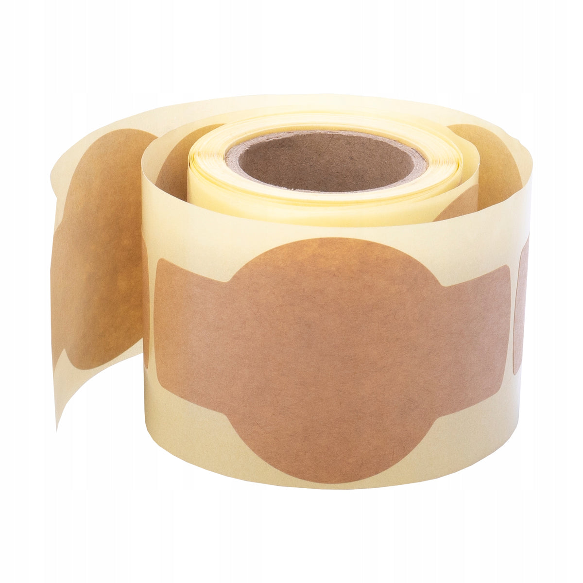 KRAFT LABEL FOR JARS 100x58 100 plain paper Manufacturer code KRAFT_SŁOIK_GŁADKI