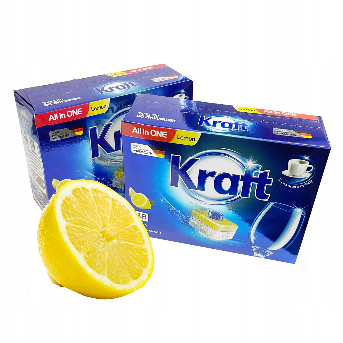 KRAFT TABLETS DISHWASHER DETERGENT 76PCS ALL IN ONE