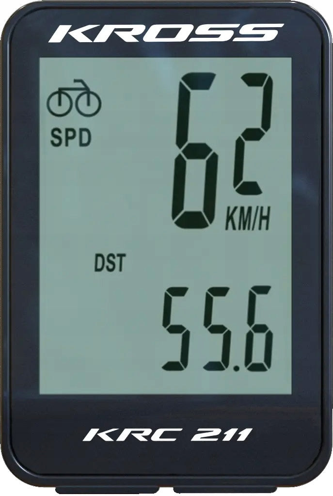 Dviračio kompiuteris Kross KRC 211, juodas
