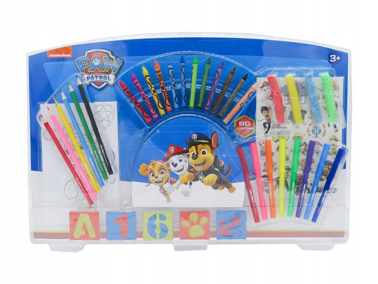 Zeichenset Paw Patrol, 60 El. 