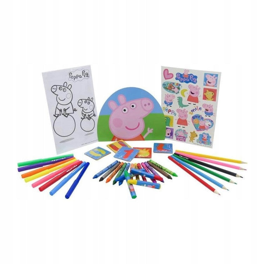 Eine Sammlung von Kunstwerken für Peppa Pig-Zeichnungen 