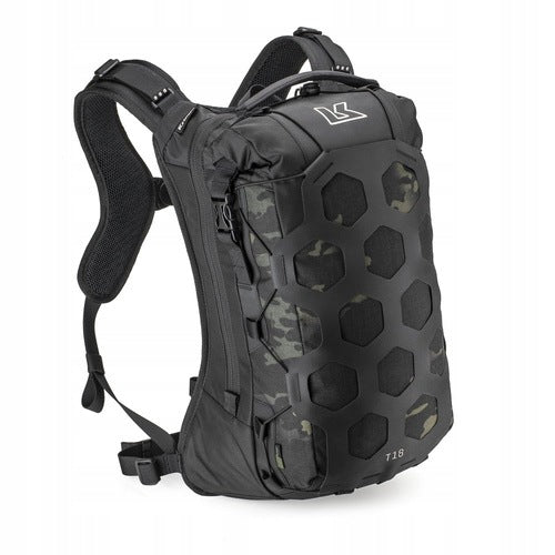KRIEGA TRAIL 18 18L MULTICAM BLACK MOTORCYCLE BACKPACK