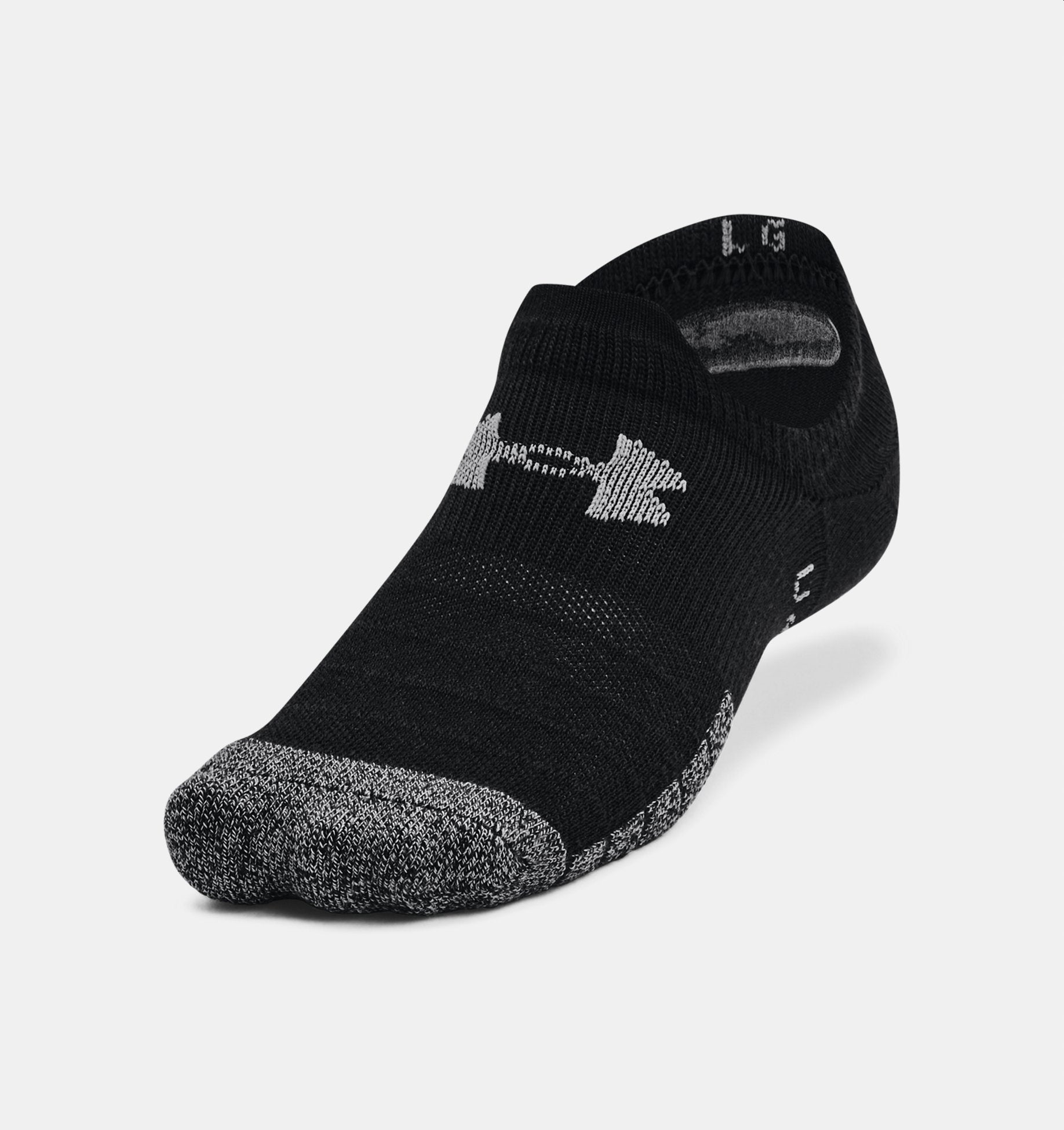 Socken für Erwachsene Under Armour Heatgear UltraLowTab 1370076, schwarz 