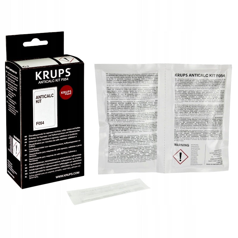 KRUPS Claris F 088 Filter for coffee machine ORIGINAL + Descaler F054 Brand Aqualogis