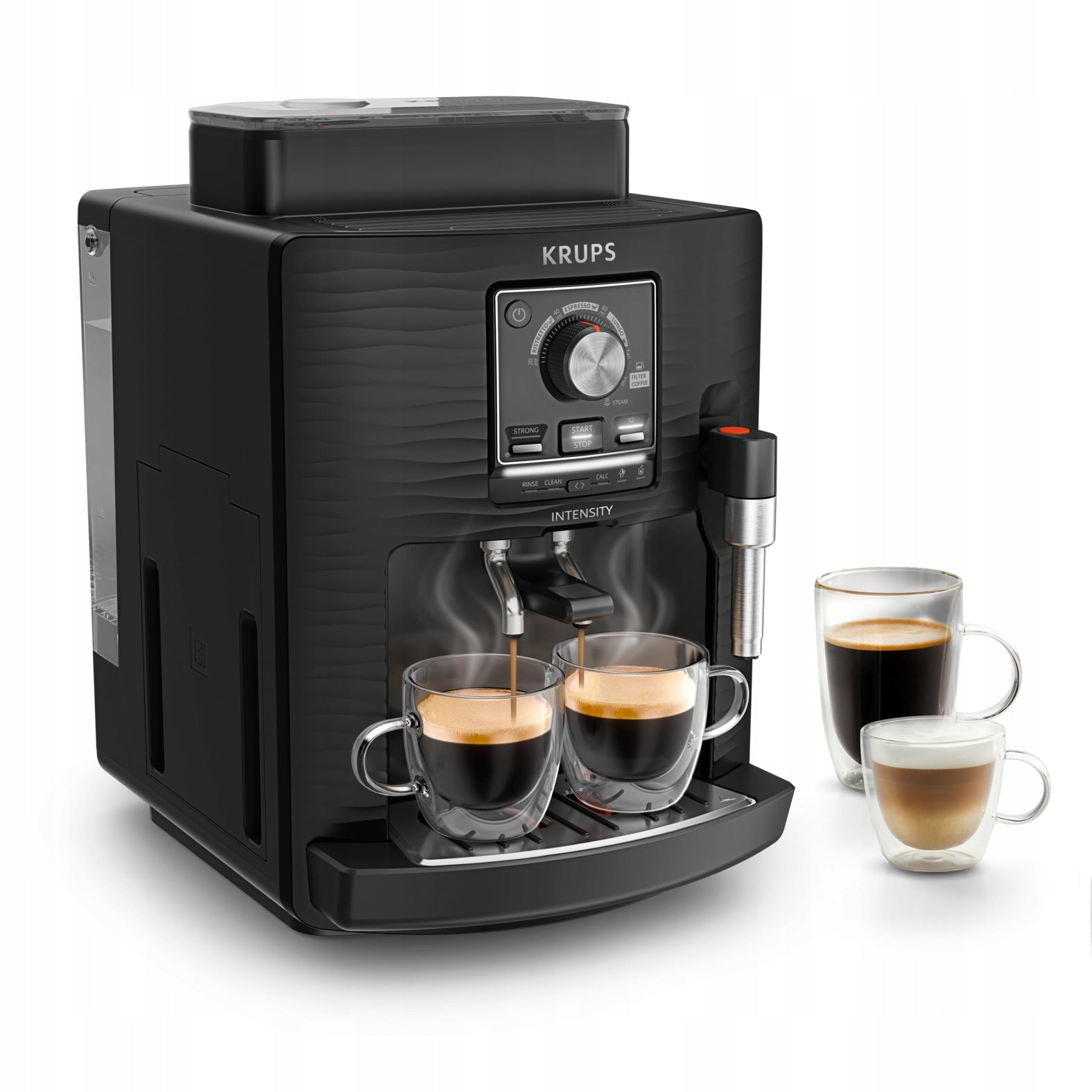 KRUPS Intensity Black Coffee Maker with Grinder Manufacturer code EA5008E0