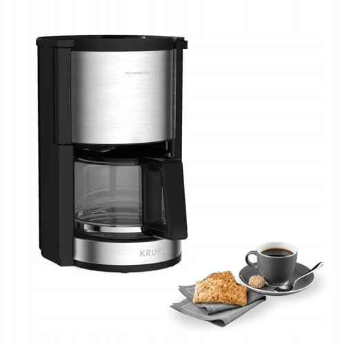 KRUPS Overflow Express 10 Cups Black with Inox