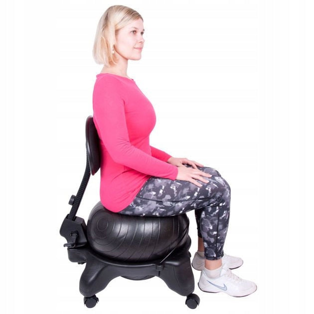 Gymnastikstuhl mit Ball inSportline G-Chair 