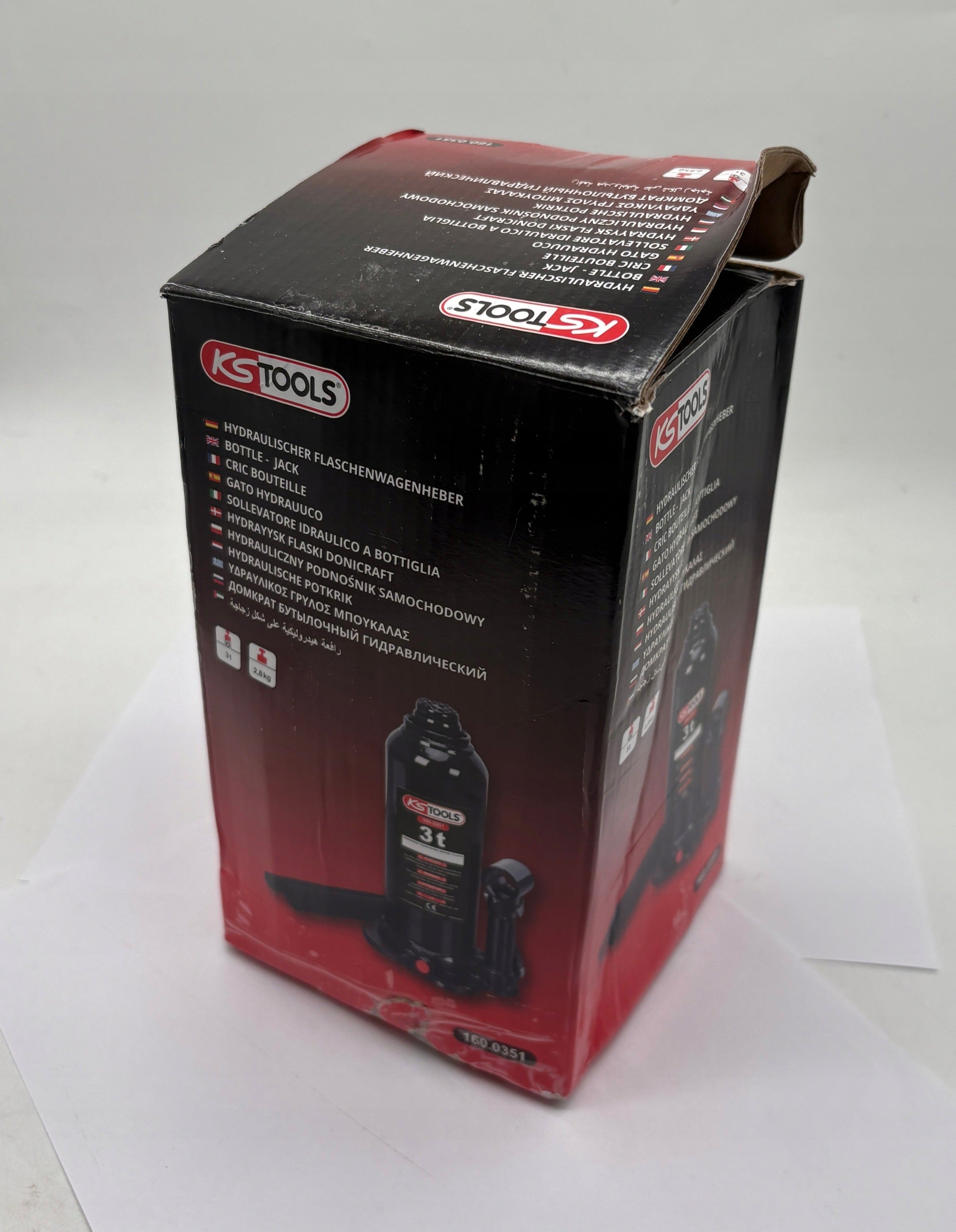 KS Tools 160.0351 hydraulic lift 3T Manufacturer code 160.0351
