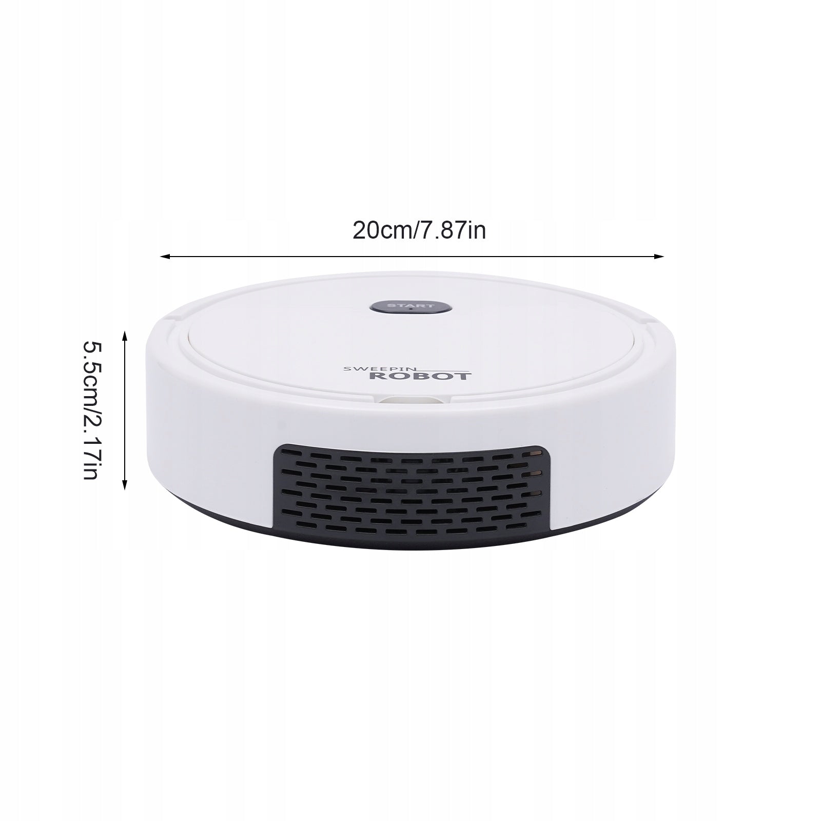 KT205 Smart Sweeping Robot - White - Includes Battery Packaging status original