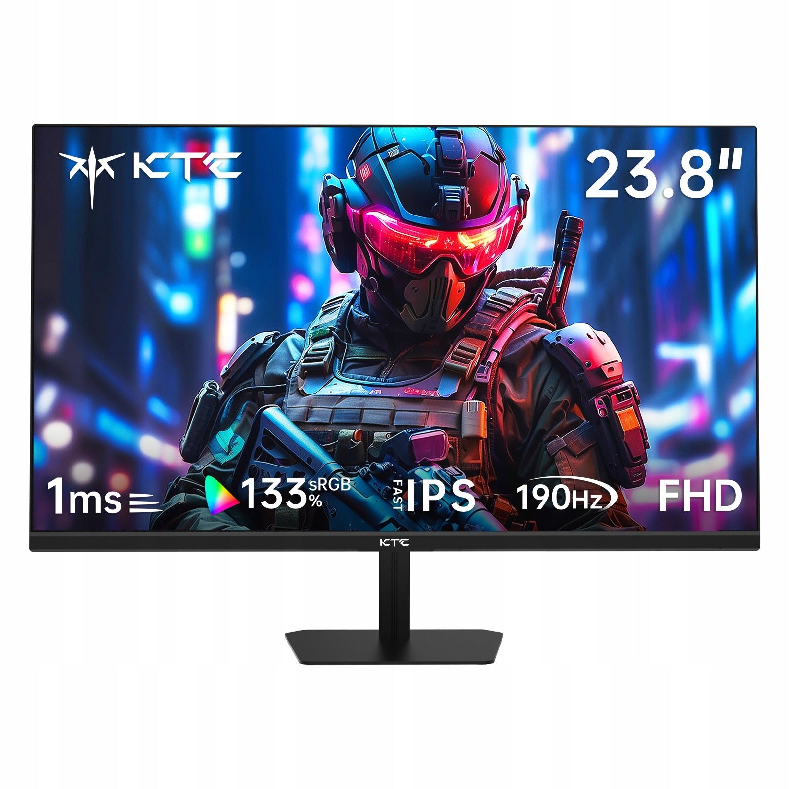 KTC H24F8 23,8" Fast IPS FHD 190Hz 1ms HDR10 Adaptive Gaming Monitor