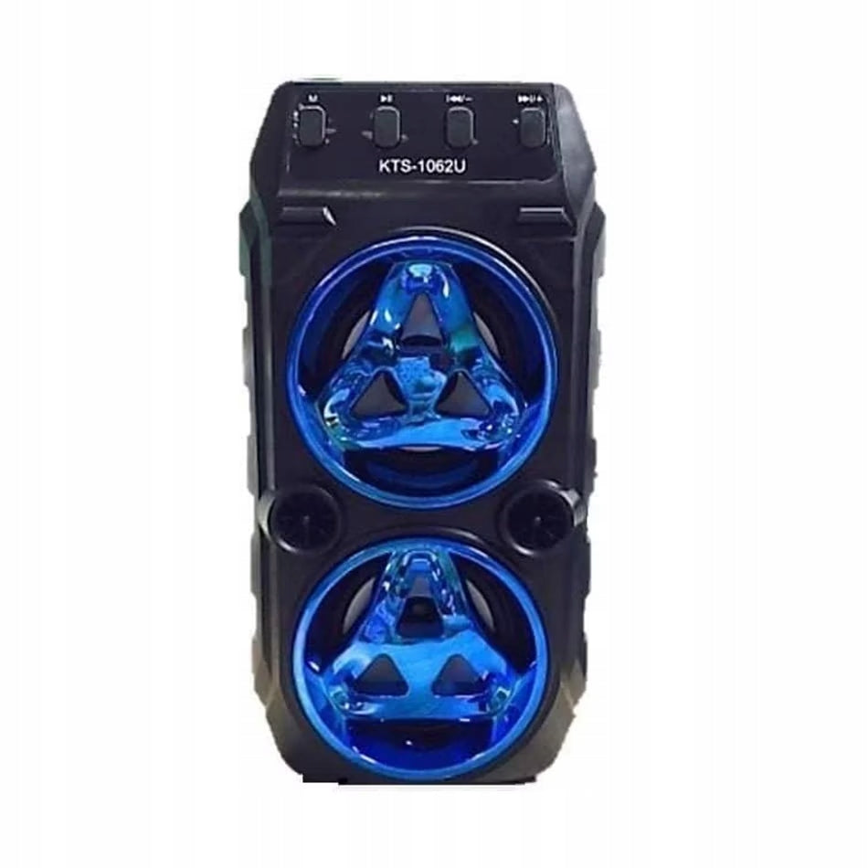 KTS-1062 Wireless Karaoke Speaker, Bluetooth, Light effects, USB