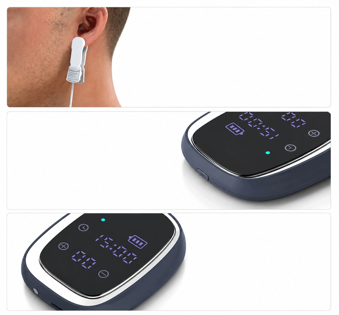 KTS CES 2.0 Electrostimulator 35 Levels CES Relax Mute Sleep USB-C Medical device no