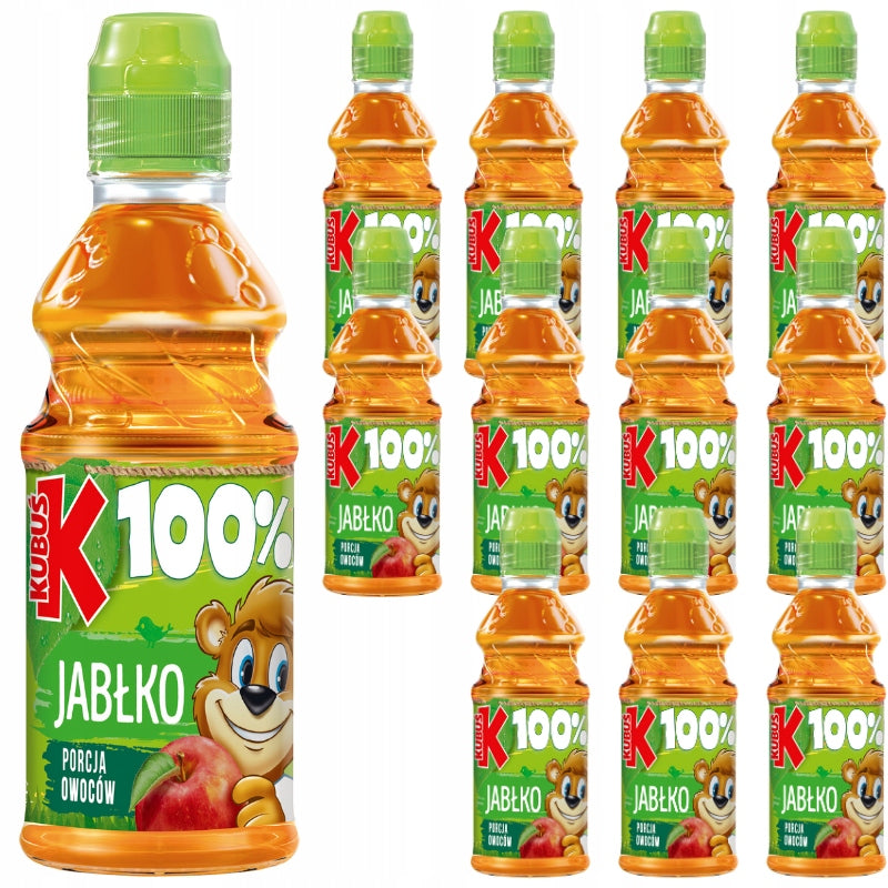 KUBUŚ 100% Apple Juice Children's Juice 12x300ml