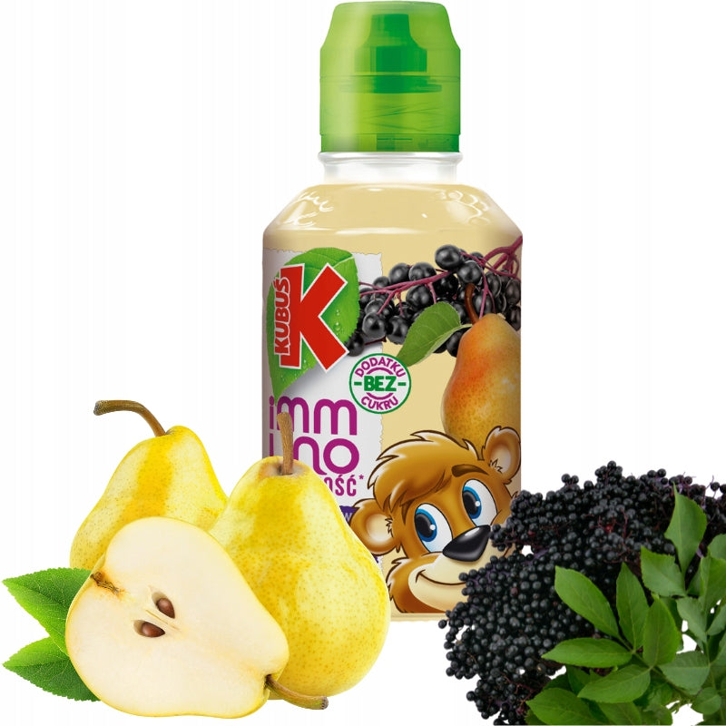 KUBUŚ IMMUNO JUICE Resistance Apple Carrots Black Without PEAR ACEROLA 200ml Manufacturer code 5901067407038