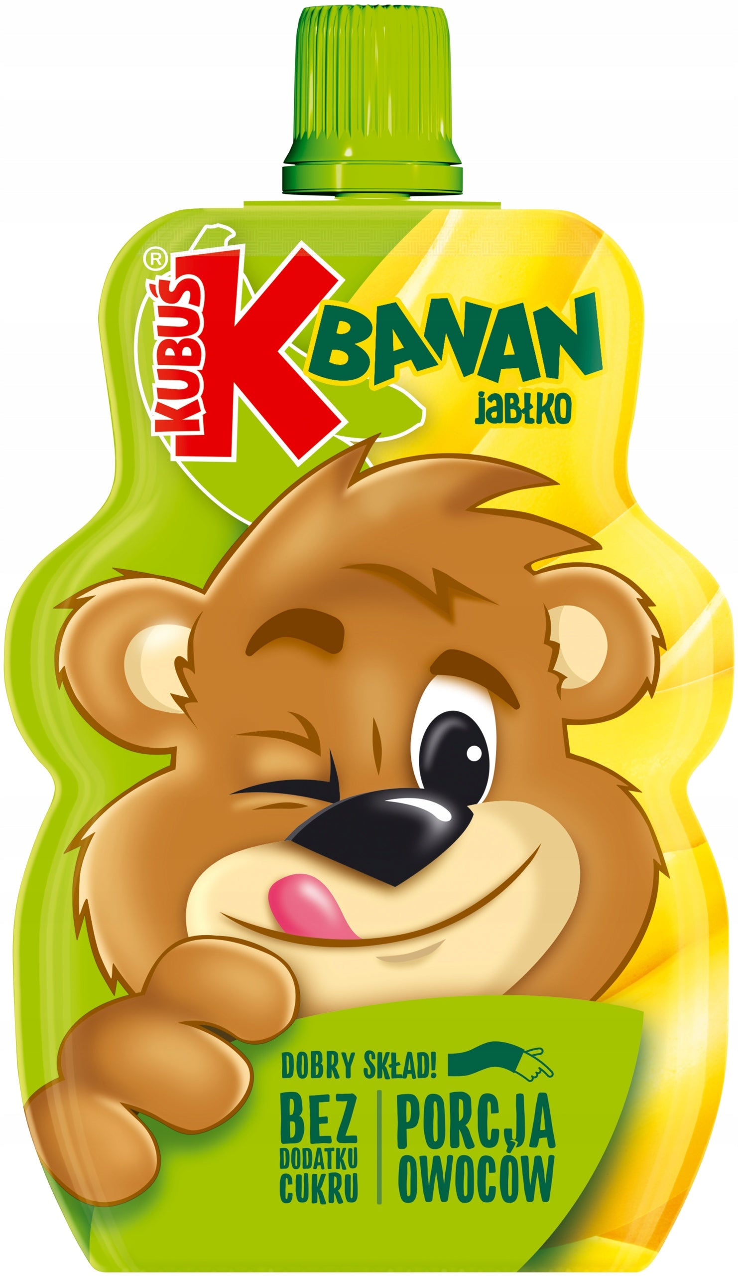 KUBUŚ Mousse 100% BANANA Apple Without Sugar 12 x 100 g EAN (GTIN) 05901067499279
