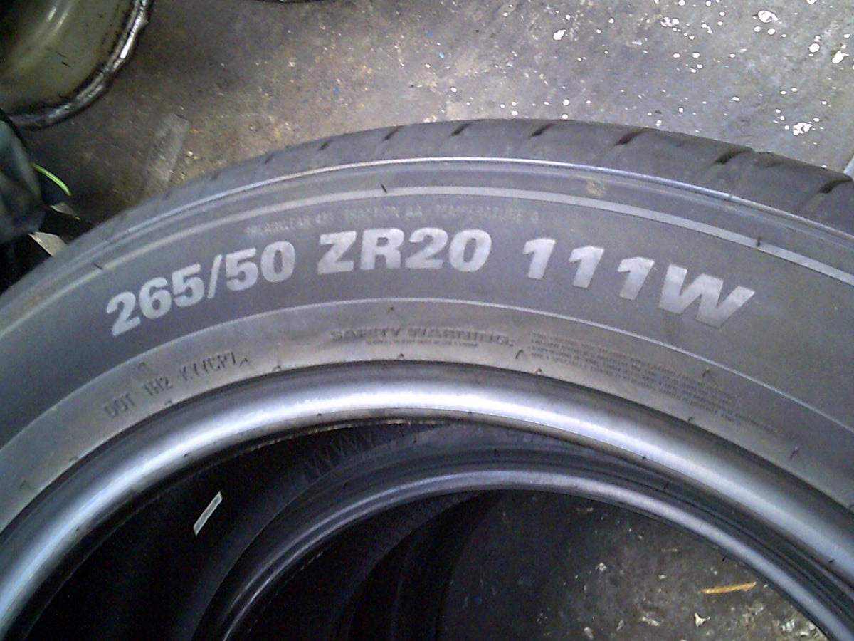 KUMHO Ecsta PS71 SUV 265/50R20 NEW 2024 Number of tires offered 1 pc.