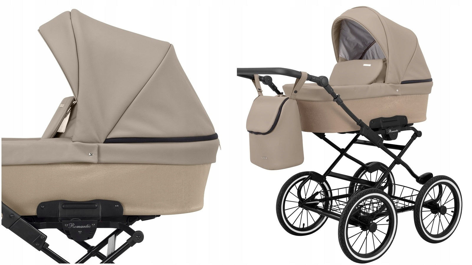 KUNERT Romantic beige stroller 1in1 color 12
