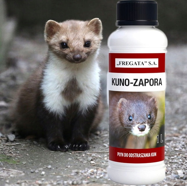 KUNO DAM STRONG LIQUID REPELLER MARTEN RODENTS 1 L Brand Fregata