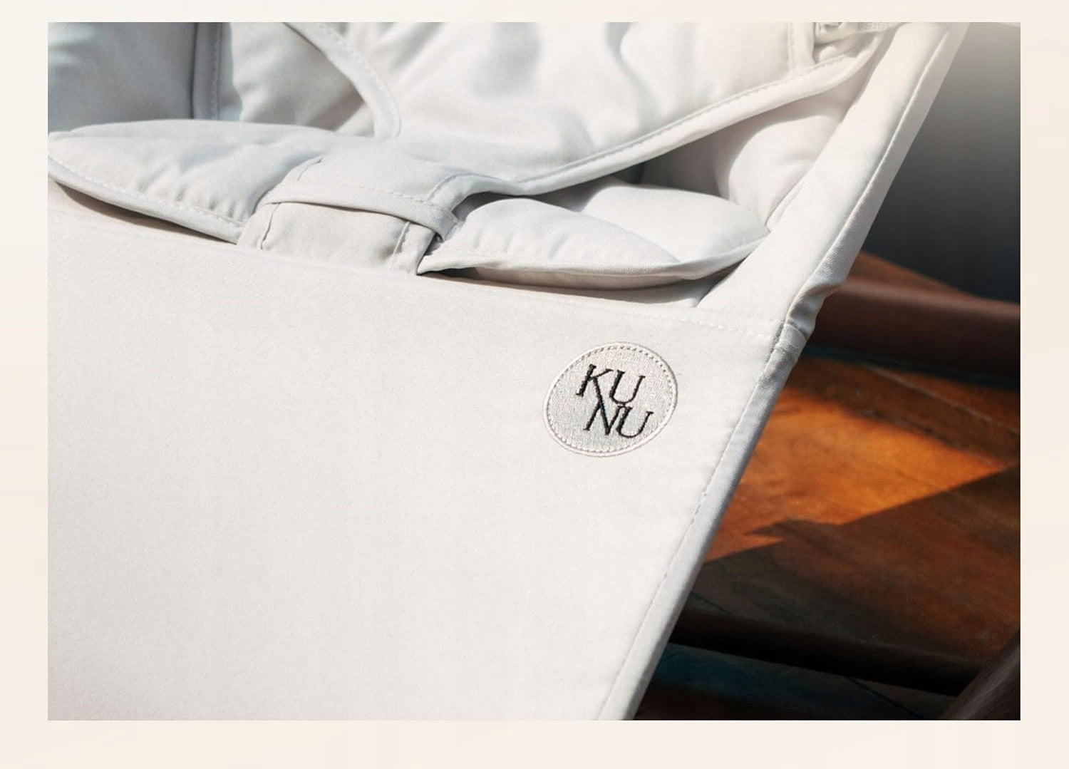 KUNU Deckchair Baby Rocker Beige Brand no brand