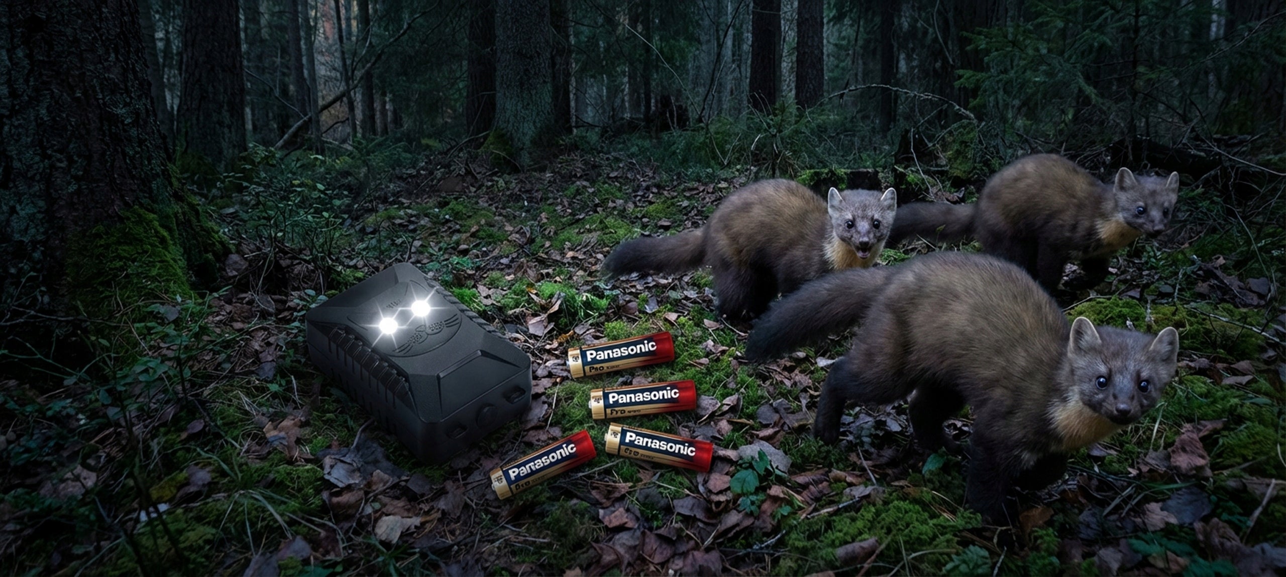 KUNY DETERRENT Car Rodents for Ultrasound Cars with Batteries Kind repellent