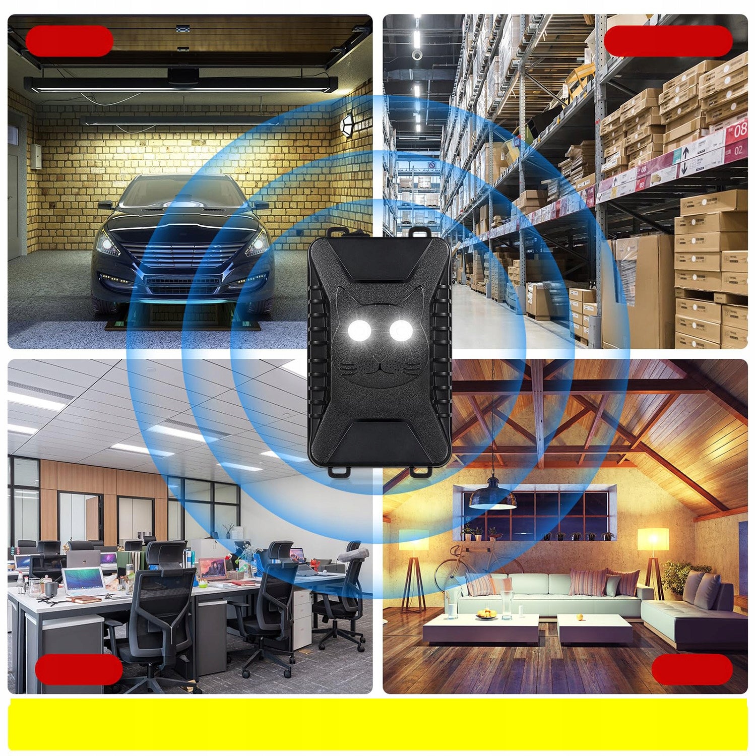 KUNY DETERRENT for CAR ultrasound for battery-operated car Manufacturer code 6934154723611