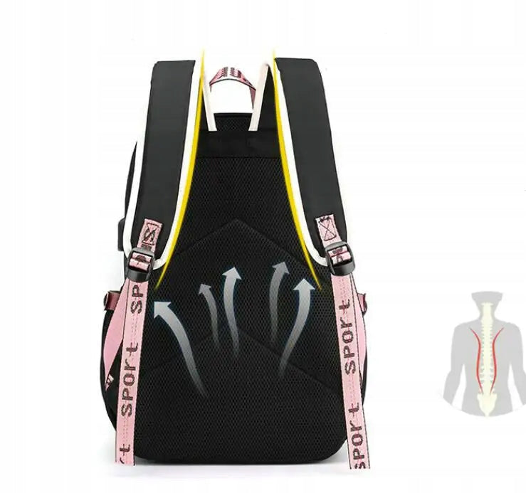 KUROMI SCHOOL BACKPACK FOR GIRLS CLASS 1-5 Manufacturer code 764020870752