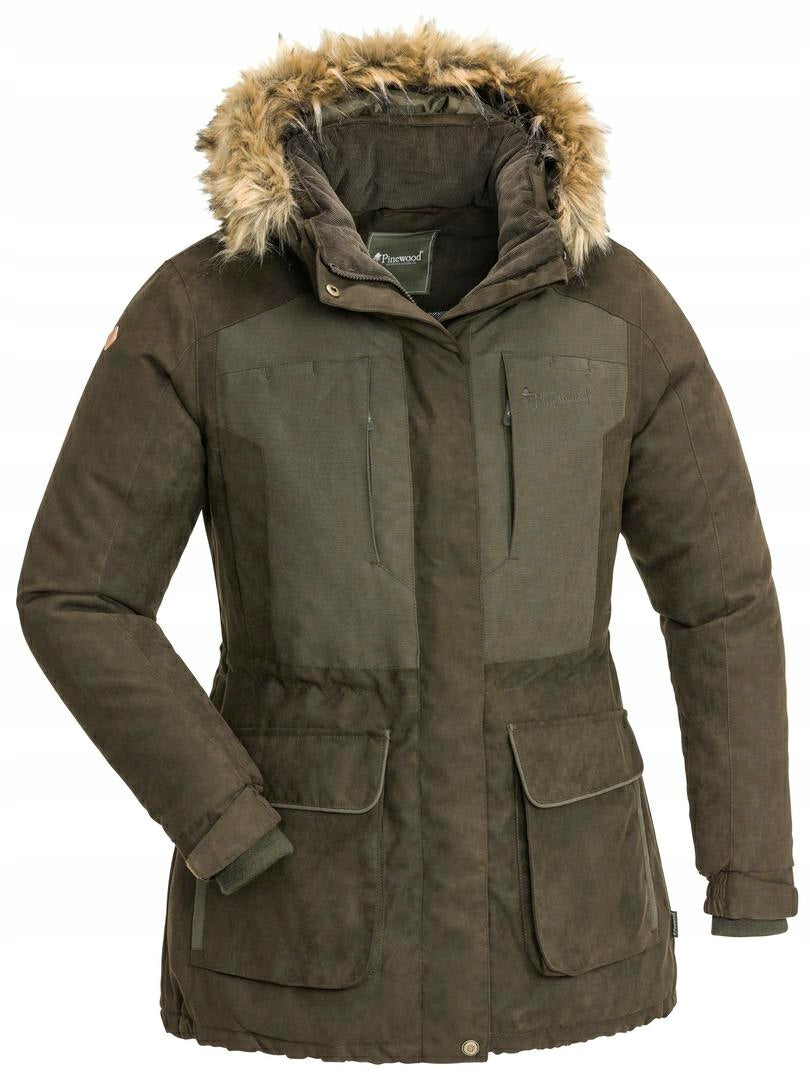 Winterjagdanzug für Damen Pinewood Abisko 2.0, braun 