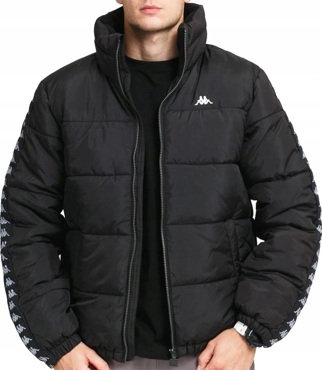 Jacke für Herren Kappa Jaro M 310017 194006, schwarz 