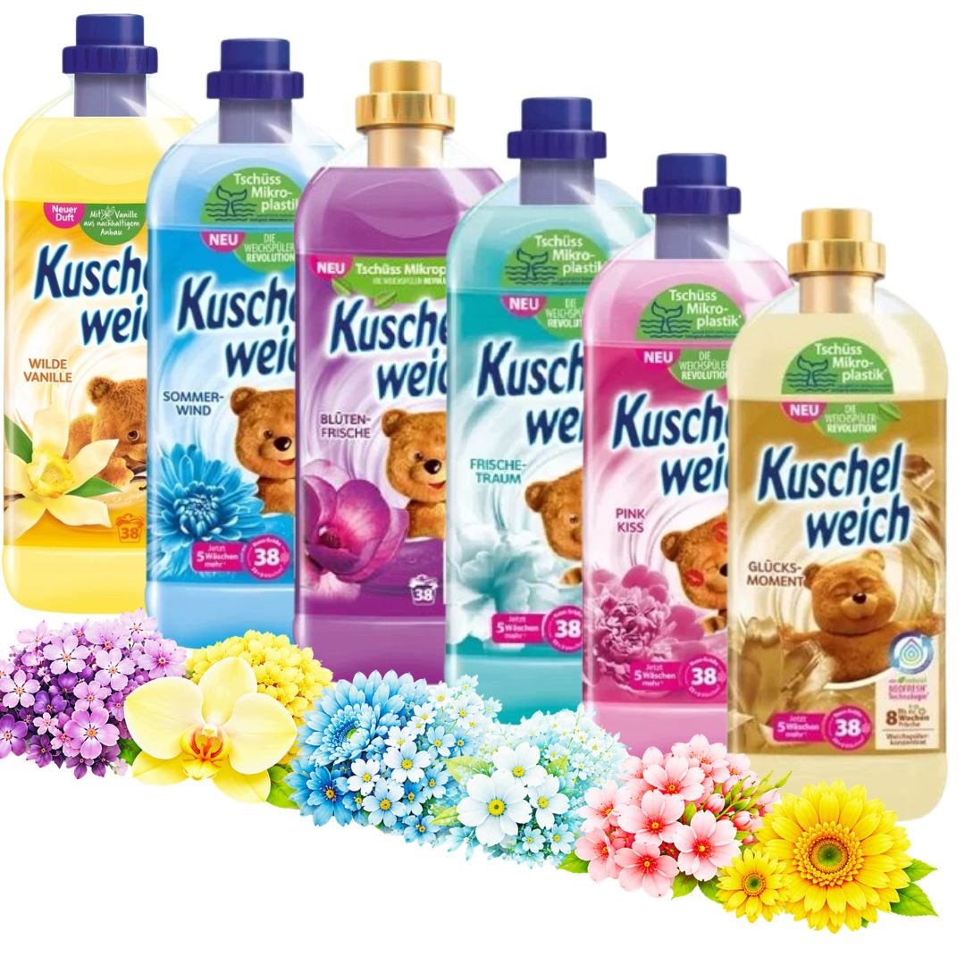 KUSCHELWEICH KUSCHEL SET GERMAN RINSE CONCENTRATE LIQUID 6X1L