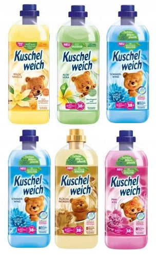 KUSCHELWEICH SET OF 6 x 1L RINSING LIQUIDS