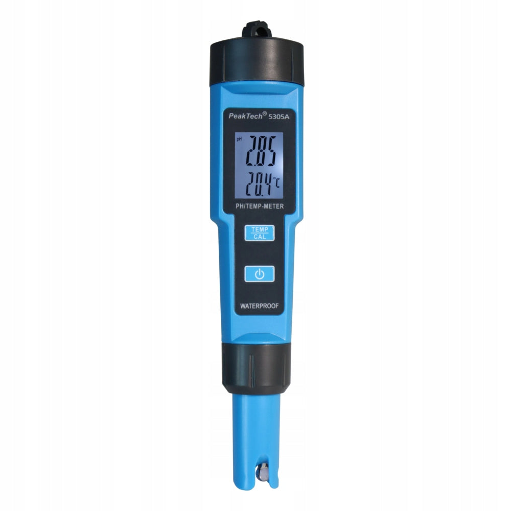 2 in 1 PH-Meter PeakTech® P 5305 A für PH / TEMP 