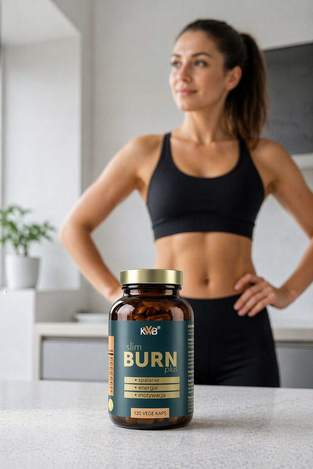 KWB SLIM BURN Slimming Fat Burner 120 Capsules Weight Reduction Expiration date not specified