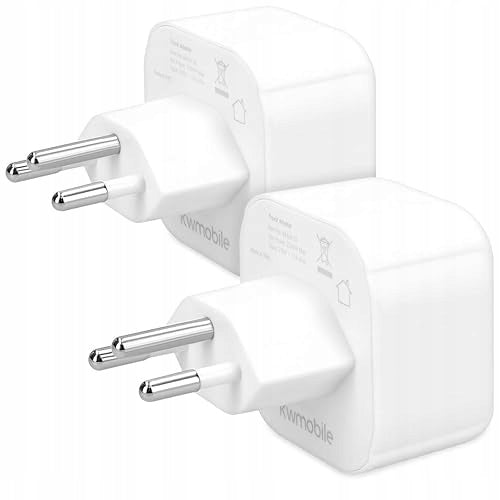 KWMOBILE 2 X TRAVEL ADAPTER SWITZERLAND TYPE J TRAVEL ADAPTER KWMOBILE