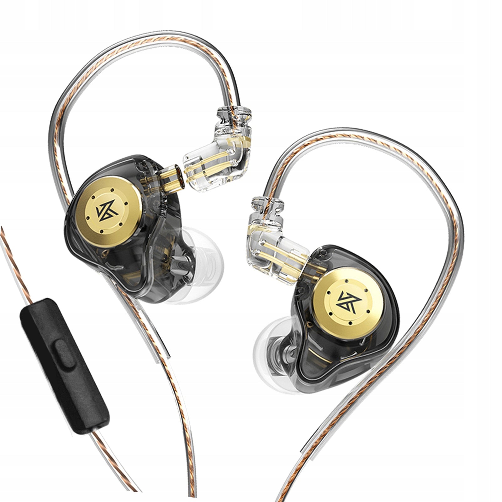 KZ EDX PRO HYBRID IN-EAR HEADPHONES with microphone