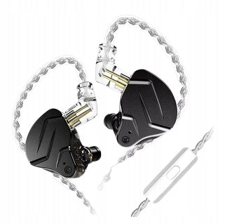 KZ ZSN PRO X IN-EAR HEADPHONES HYBRID HIFI 1DD + 1BA + MICROPHONE