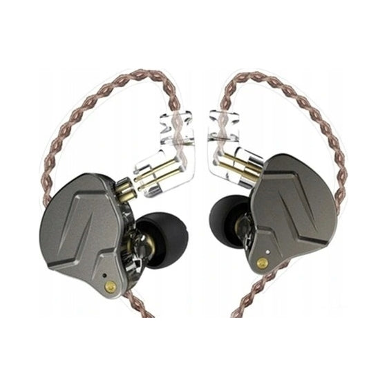 KZ ZSN Pro In-Ear Headphones HiFi IEM Microphone Detachable Cable