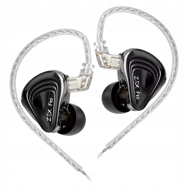KZ ZSX Pro 5BA 1DD 10mm 12 Driver Hybrid HiFi In-Ear Headphones