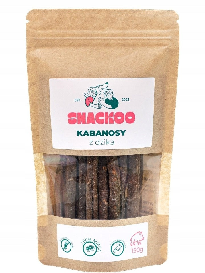 Kabanosy with wild boar 150g