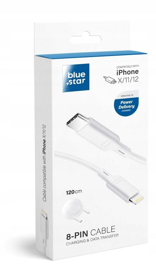 Blue Star - USB C - Lightning 
